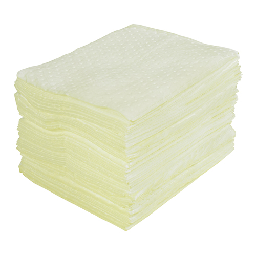 Premium Laminated (SMS) Sorbent Pads, Hazmat, 15" x 17", 30 gal. Absorbancy Solutions industrielles ALPHA