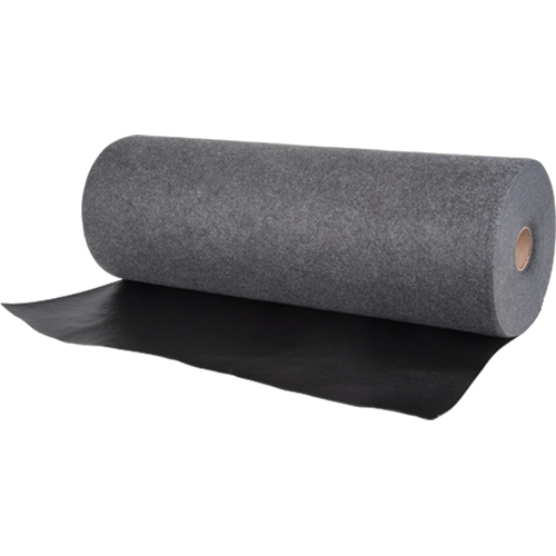 Tapis industriels avec support en poly, 36" la x 150' lo, Lourd Solutions industrielles ALPHA
