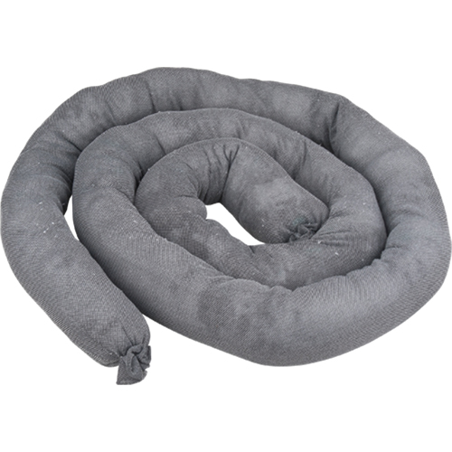 Sorbents Sock, Universal, 65 gal. Absorbancy, 3" W x 8' L, Pack of 20 Solutions industrielles ALPHA