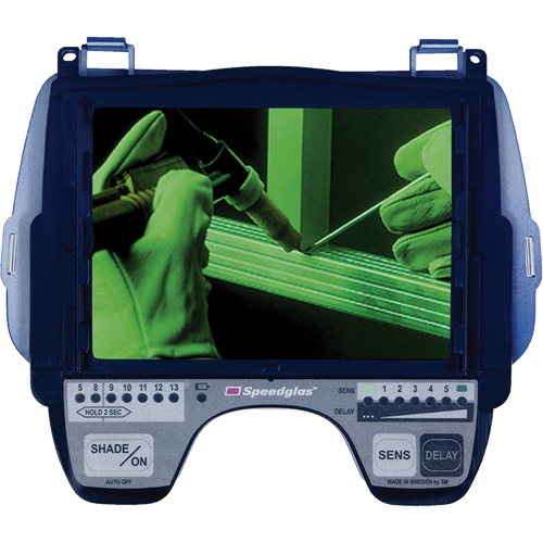 Filtre auto-assombrissant Speedglas 9100XX, 4-1/5” la x 2-4/5” h Champ de vision, Pour utilisation avec Speedglas s&eacute;rie 9100 Solutions industrielles ALPHA