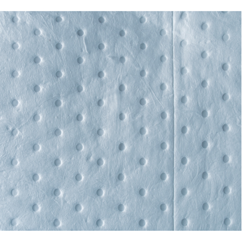 Premium Blue Bonded Sorbent Pads, Oil Only, 15" x 17", 15 gal. Absorbancy Solutions industrielles ALPHA