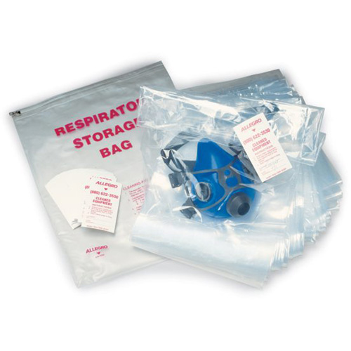 ALLEGRO INDUSTRIES Disposable Storage Bags for 4002 Respirator Cleaning Kit Solutions industrielles ALPHA