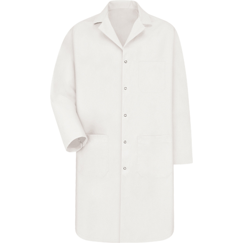 Sarrau de laboratoire, Poly-coton, Petit, Blanc Solutions industrielles ALPHA