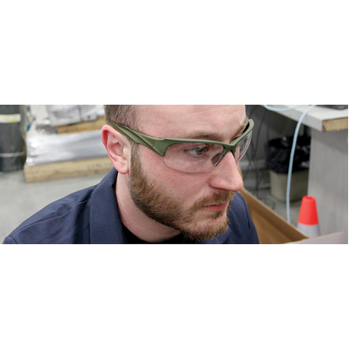 Lunettes de s&eacute;curit&eacute; s&eacute;rie Z2000, Lentille Transparent, Anti-&eacute;gratignures, R&eacute;pond ou surpasse la norme CSA Z94.3 Solutions industrielles ALPHA