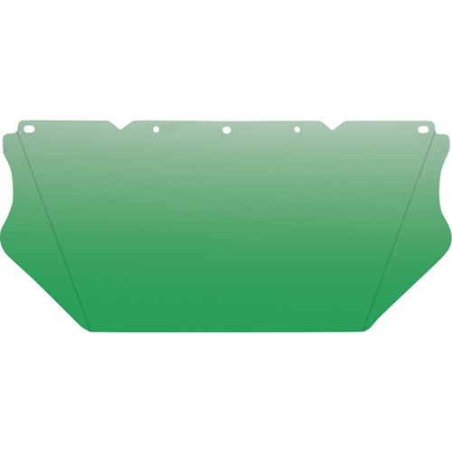 V-Gard&reg; Visor for General Purpose Applications, Polycarbonate, Green Tint Solutions industrielles ALPHA