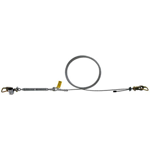 Ensemble de c&acirc;ble de s&eacute;curit&eacute; HLL SecuraSpan, C&acirc;ble galvanis&eacute; Solutions industrielles ALPHA