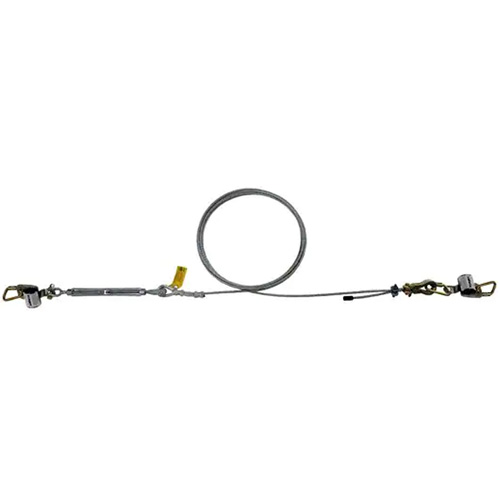 Cordage de s&eacute;curit&eacute; HLL DBI-SALA SecuraSpan, C&acirc;ble galvanis&eacute; Solutions industrielles ALPHA