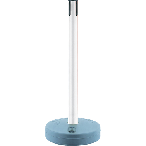 Outdoor TensaBarrier&reg; - Receiver Posts, 37" High, White Solutions industrielles ALPHA