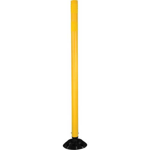 D&eacute;lin&eacute;ateur r&eacute;sistant aux impacts, 36" h, Jaune Solutions industrielles ALPHA