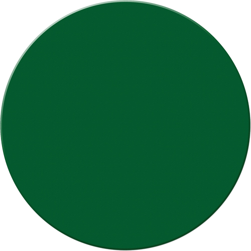 Marqueurs all&eacute;g&eacute;e/5S Armor Stripe, Cercle, 6" lo x 6" la, Vert, Plastique Solutions industrielles ALPHA