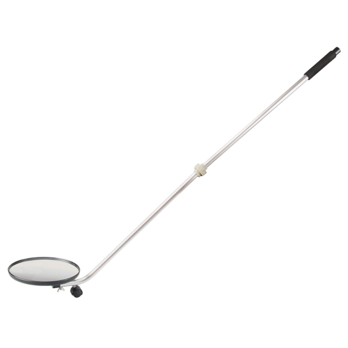 Miroir d'inspection, 8,5" dia, Ronde, Poign&eacute;e 47" Solutions industrielles ALPHA