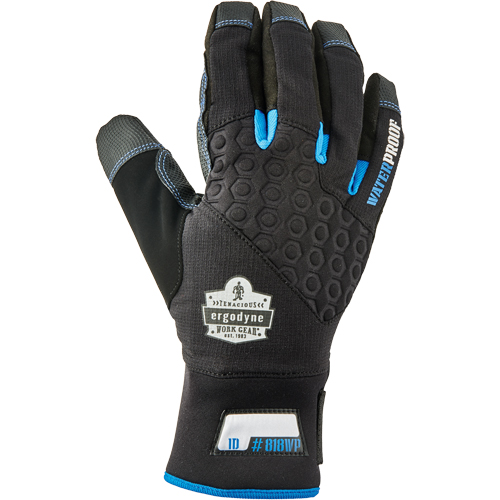 Gants utilitaires thermiques performant et &eacute;tanches ProFlex 818WP, Paume Polyur&eacute;thane, Taille Petit Solutions industrielles ALPHA