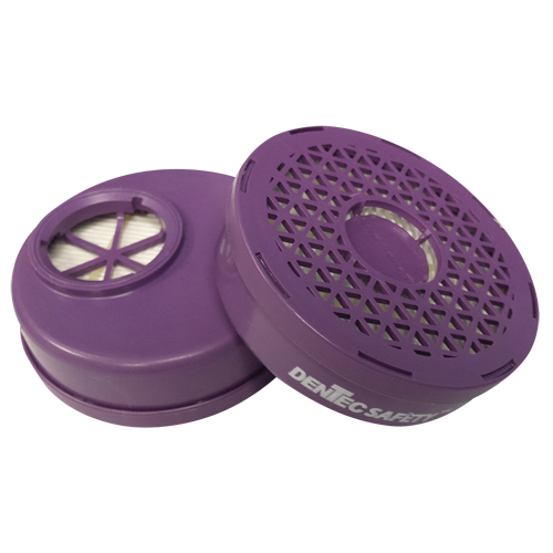 Cartouche pour respirateur, Filtre contre les particules, Filtre P100 Solutions industrielles ALPHA