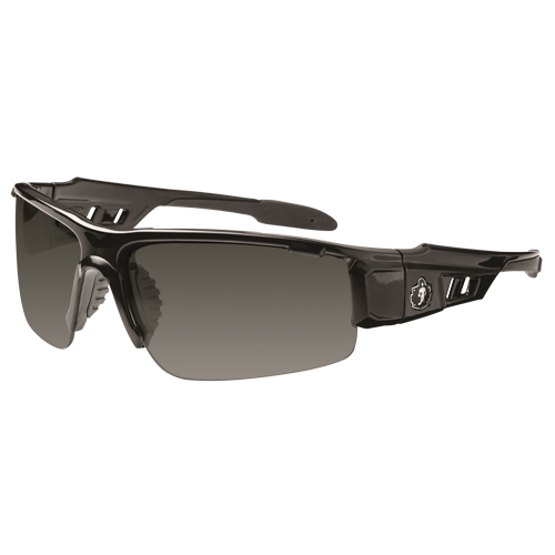 Skullerz&reg; Dagr Safety Glasses, Grey/Smoke Lens, Anti-Scratch, ANSI Z87+/Meets/Exceeds CSA Z94.3 Solutions industrielles ALPHA