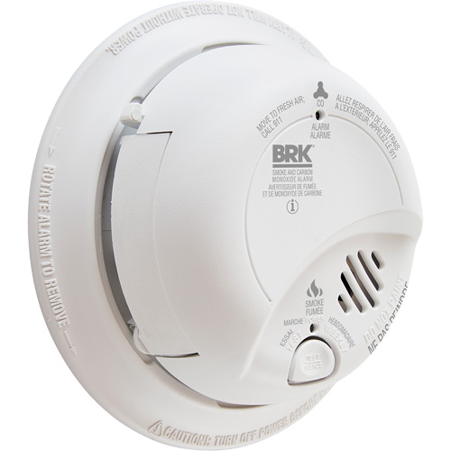 Ionization Smoke & Carbon Monoxide Combination Alarm, Battery Operated/Hardwired Solutions industrielles ALPHA
