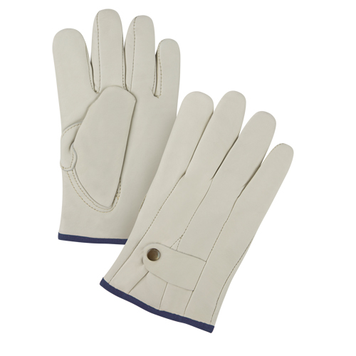 Premiun Winter-Lined Ropers Gloves, X-Large, Grain Cowhide Palm, Fleece Inner Lining Solutions industrielles ALPHA