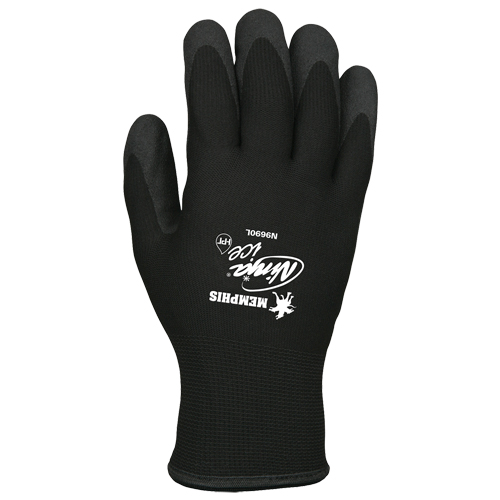 Gants N9690 Memphis Ninja Ice, 8/Moyen, R&ecirc;vetement PVC, Calibre 15, Enveloppe en Acrylique/Tissu &eacute;ponge Solutions industrielles ALPHA