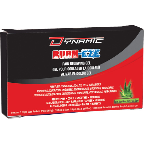 Gel Burn-Eze pour le soulagement de la douleur Dynamic, Gel, Classe 2 Solutions industrielles ALPHA