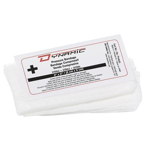 Dynamic Compress Bandages, 2" L x 2" W Solutions industrielles ALPHA