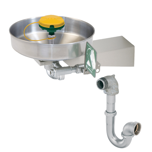 Axion&reg; Eye/Face Wash Station, Wall-Mount Installation, Stainless Steel Bowl Solutions industrielles ALPHA
