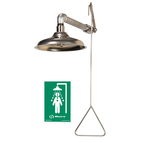 Drench Shower, Wall-Mount Solutions industrielles ALPHA