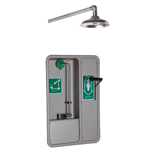 Douche et douche oculaire/faciale ADA, Montage au plafond Solutions industrielles ALPHA