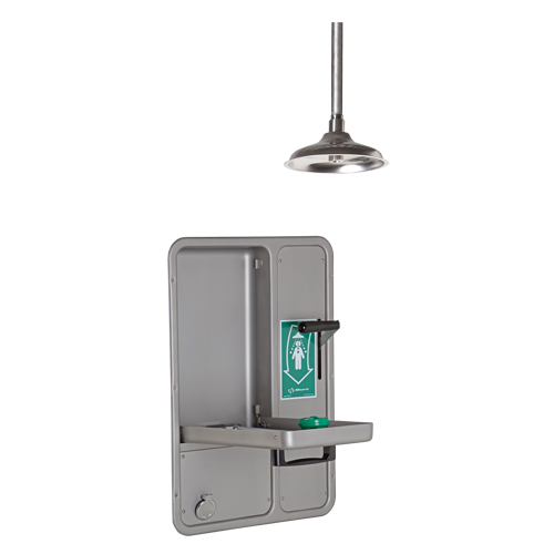 Douche et douche oculaire/faciale, Montage au plafond Solutions industrielles ALPHA
