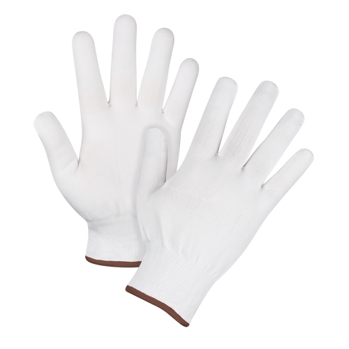 Seamless String Knit Gloves, Polyester, 15 Gauge, Men's Solutions industrielles ALPHA
