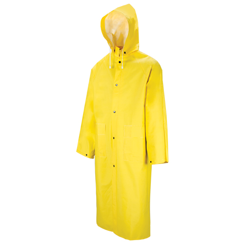 Imperm&eacute;able long 601 Tornado, Polyester/PVC, T-Grand, Jaune Solutions industrielles ALPHA
