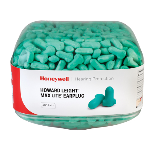 Bouchons d'oreilles Maximum Lite de Howard Leight, Vrac - Contenant Solutions industrielles ALPHA