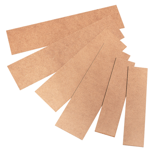 Splints, Multipurpose, Wood, Assorted, Class 1 Solutions industrielles ALPHA