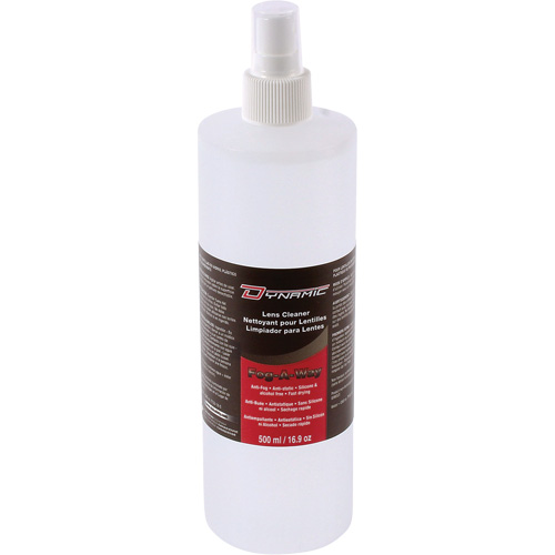 Solution antibu&eacute;e pour nettoyer les lentilles Dynamic, 500 ml Solutions industrielles ALPHA