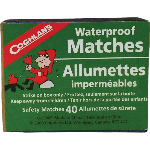 Allumettes imperm&eacute;ables Dynamic Solutions industrielles ALPHA