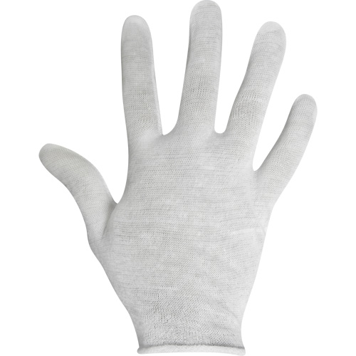 Gants d'inspection, Coton, Poignet Non ourl&eacute;, T-Grand Solutions industrielles ALPHA