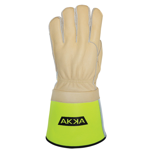 Gants pour monteur de ligne, Petit, Paume en Cuir fleur de vache Solutions industrielles ALPHA