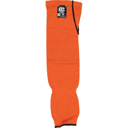Manches Memphis avec trou pour le pouce, Kevlar, 18", ASTM ANSI niveau A5, Orange Solutions industrielles ALPHA