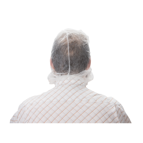 Disposable Hood, Polypropylene, White Solutions industrielles ALPHA