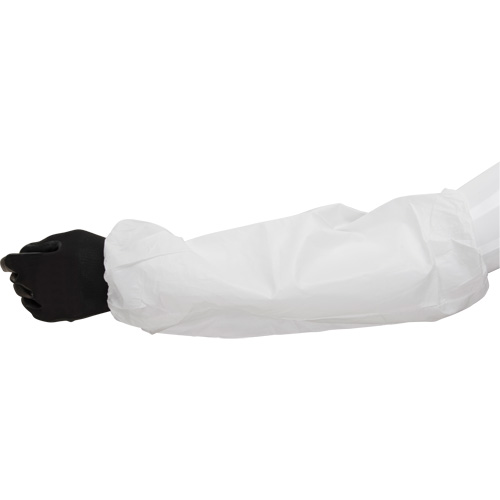 Sleeves, 18" long, Microporous, White Solutions industrielles ALPHA