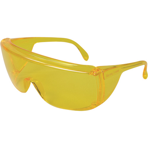 Lunettes de s&eacute;curit&eacute; s&eacute;rie 1400 Veratti Tuff Spec, Lentille Ambr&eacute;e, ANSI Z87+/R&eacute;pond ou surpasse la norme CSA Z94.3 Solutions industrielles ALPHA