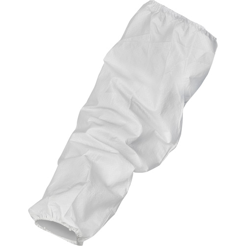 Protecteur de manchon KleenGuard, Longueur de 18", Microporeux, Blanc Solutions industrielles ALPHA