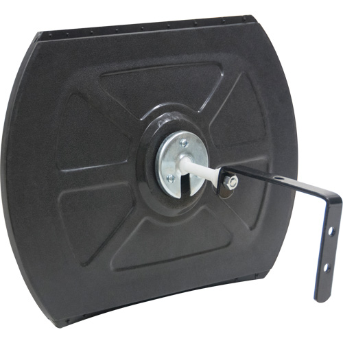 Roundtangular Convex Mirror with Bracket, 12" H x 18" W, Indoor/Outdoor Solutions industrielles ALPHA
