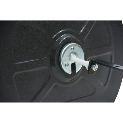 Roundtangular Convex Mirror with Bracket, 12" H x 18" W, Indoor/Outdoor Solutions industrielles ALPHA