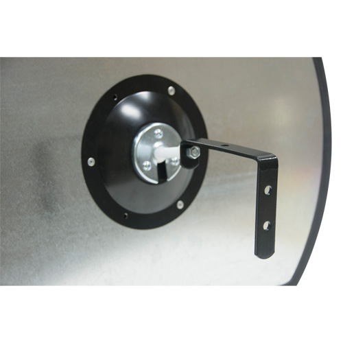 Miroir convexe rectangulaire/rond avec support, 20" h x 30" la, Int&eacute;rieur/Ext&eacute;rieur Solutions industrielles ALPHA