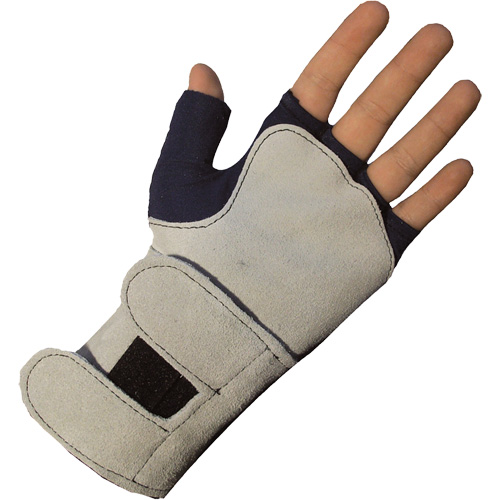 Anti-Impact Glove with Wrist Support, Cotton, Left Hand, X-Small Solutions industrielles ALPHA