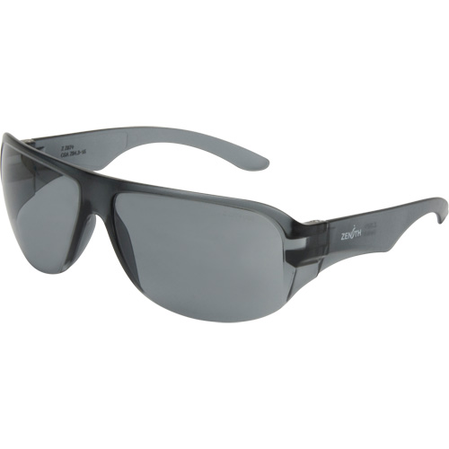 Lunettes de s&eacute;curit&eacute; s&eacute;rie Z2800, Lentille Grise/fum&eacute;e, Anti-&eacute;gratignures, ANSI Z87+/R&eacute;pond ou surpasse la norme CSA Z94.3 Solutions industrielles ALPHA