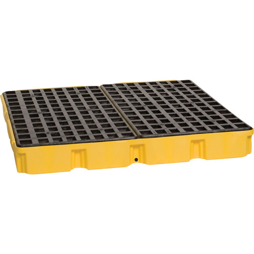 Modular Spill Platform, 60.5 US gal. Spill Capacity, 51.5" x 51.5" x 6.5" Solutions industrielles ALPHA