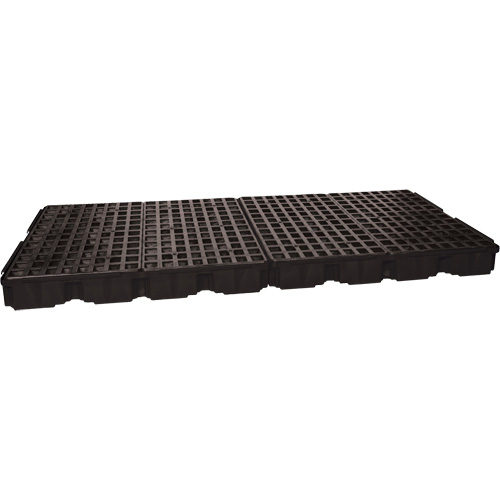 Modular Spill Platform, 121 US gal. Spill Capacity, 51.5" x 103" x 6.5" Solutions industrielles ALPHA