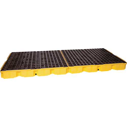 Plateforme de d&eacute;versement modulaire, Capacit&eacute; de d&eacute;versement 121 gal. US, 51,5'' x 103" x 6,5" Solutions industrielles ALPHA