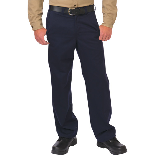 Arc Flash Work Pant, 28, x 28, Navy Blue, 12.4 cal/cm2 Solutions industrielles ALPHA
