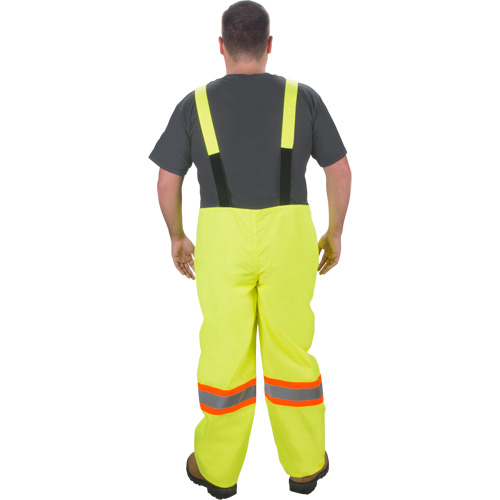 Salopette imperm&eacute;able RZ1000, Polyester, Petit, Jaune lime haute visibilit&eacute; Solutions industrielles ALPHA